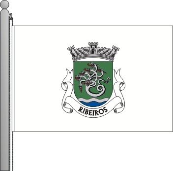 Bandeira da freguesia de Ribeiros