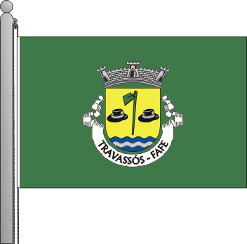 Bandeira da freguesia de Travassós