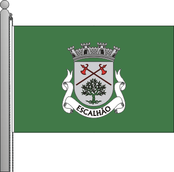 Bandeira da freguesia de Escalho