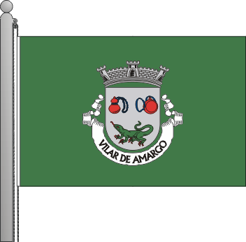 Bandeira da freguesia de Vilar de Amargo