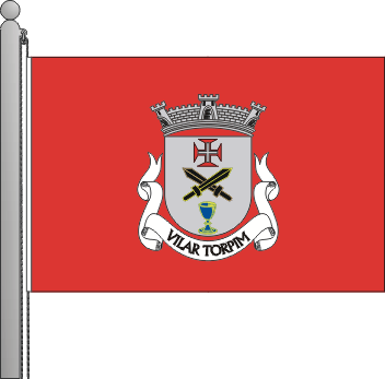 Bandeira da freguesia de Vilar Torpim