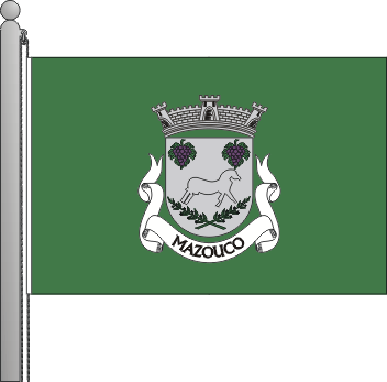 Bandeira da freguesia de Mazouco