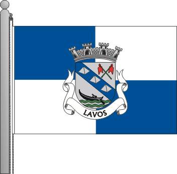 Bandeira da freguesia de Lavos