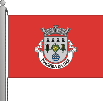 Bandeira da freguesia de Macieira da Lixa
