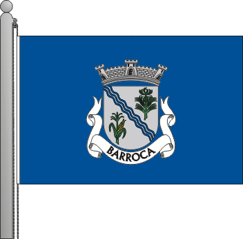 Bandeira da freguesia de Barroca