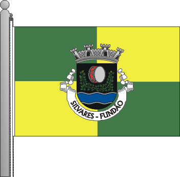 Bandeira da freguesia de Silvares