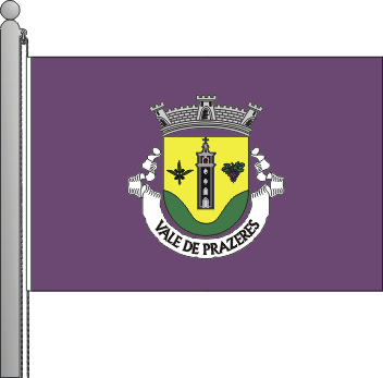 Bandeira da freguesia de Vale de Prazeres