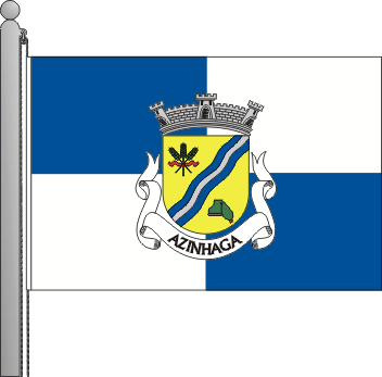Bandeira da freguesia de Azinhaga