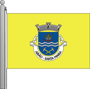 Bandeira da freguesia de Santa Maria de Airo