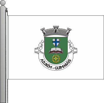 Bandeira da freguesia de Azurm