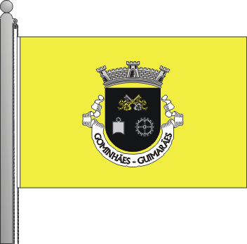 Bandeira da freguesia de Gominhes