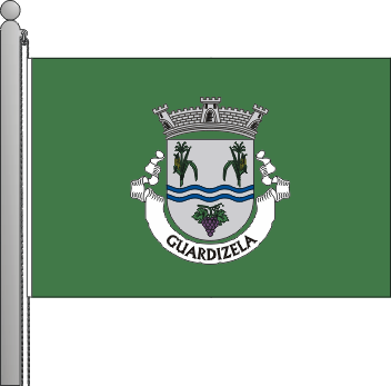 Bandeira da freguesia de Guardizela