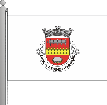 Bandeira da freguesia de São Lourenço de Sande