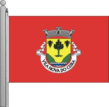 Bandeira da freguesia de Vila Nova do Ceira