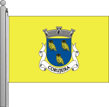 Bandeira da freguesia de Corujeira