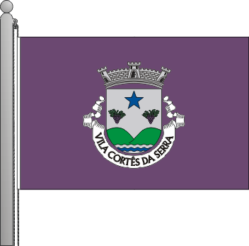Bandeira da freguesia de Vila Corts da Serra