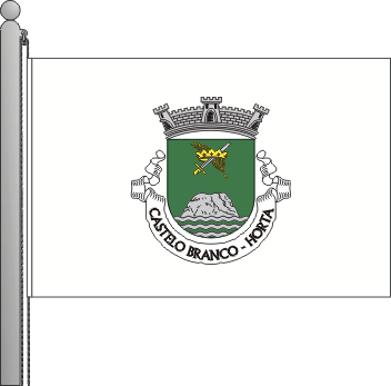 Bandeira da freguesia de Castelo Branco
