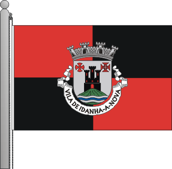 Bandeira do municpio de Idanha-a-Nova