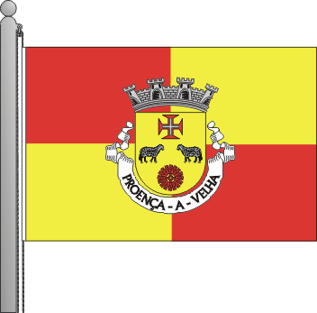 Bandeira da freguesia de Proença-a-Velha