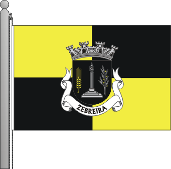 Bandeira da freguesia de Zebreira
