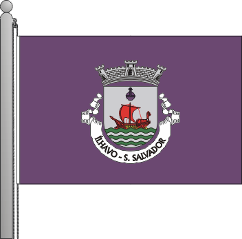 Bandeira da freguesia de So Salvador