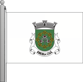 Bandeira da freguesia de Ribeira Ch