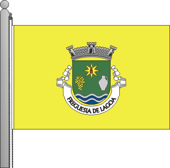 Bandeira da freguesia de Lagoa