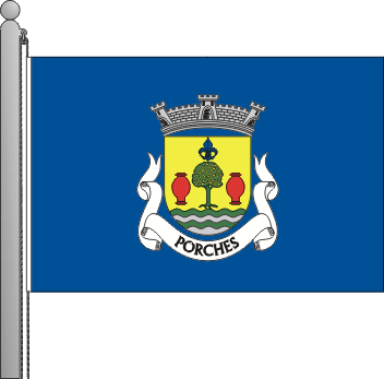 Bandeira da freguesia de Porches