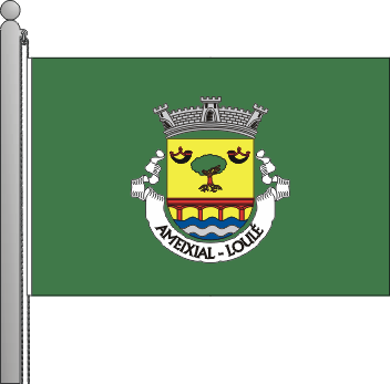 Bandeira da freguesia de Ameixial