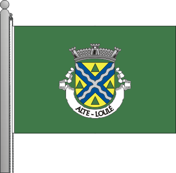 Bandeira da freguesia de Alte