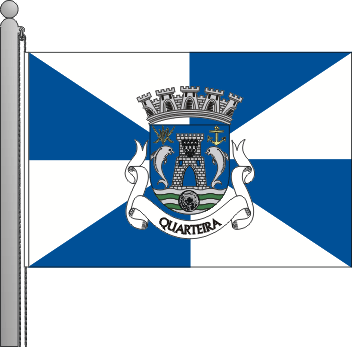 Bandeira da freguesia de Quarteira