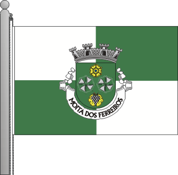 Bandeira da freguesia de Moita dos Ferreiros