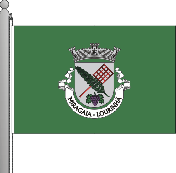 Bandeira da freguesia de Miragaia