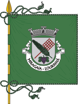 Estandarte da freguesia de Miragaia