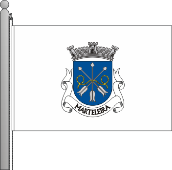 Bandeira da freguesia de Marteleira