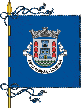 Estandarte da freguesia de Santa Brbara
