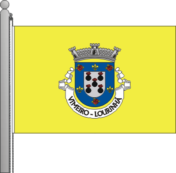 Bandeira da freguesia de Vimeiro