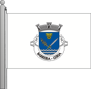 Bandeira da freguesia de Barreira