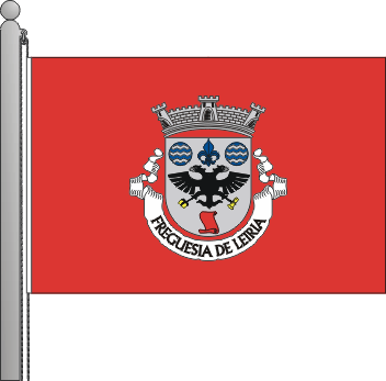 Bandeira da freguesia de Leiria