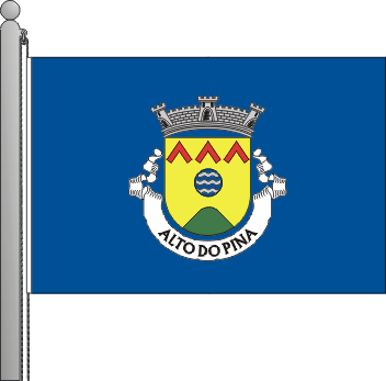 Bandeira da freguesia de Alto do Pina