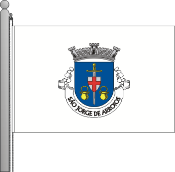 Bandeira da freguesia de So Jorge de Arroios
