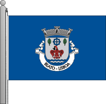 Bandeira da freguesia de Beato