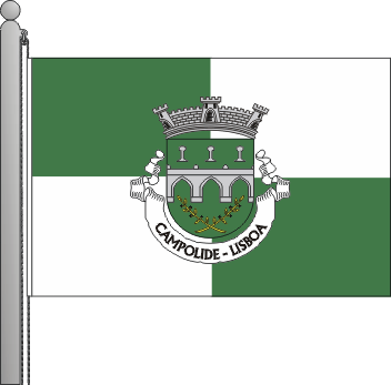 Bandeira da freguesia de Campolide