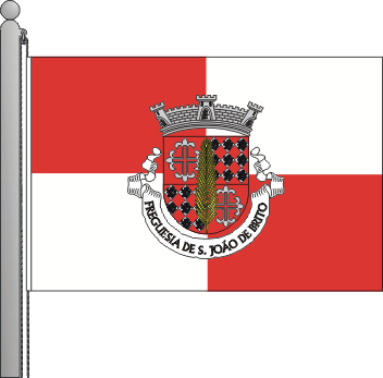 Bandeira da freguesia de So Joo de Brito