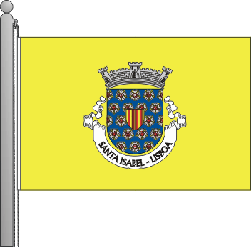 Bandeira da freguesia de Santa Isabel