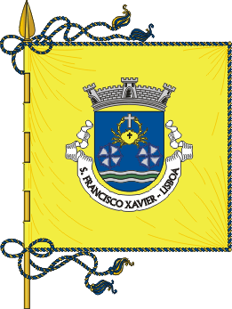 Estandarte da freguesia de So Francisco Xavier