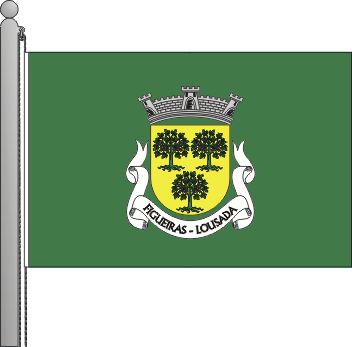 Bandeira da freguesia de Figueiras