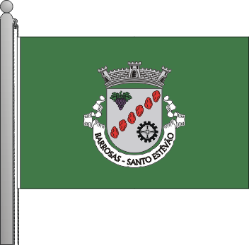 Bandeira da freguesia de Santo Estevão de Barrosas
