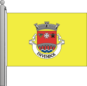 Bandeira da freguesia de Envendos