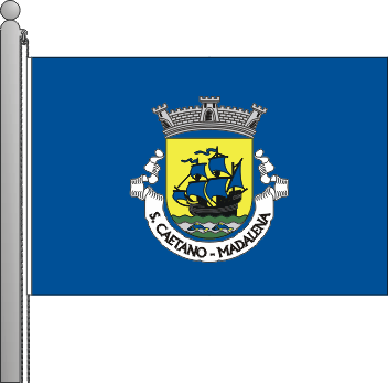 Bandeira da freguesia de So Caetano